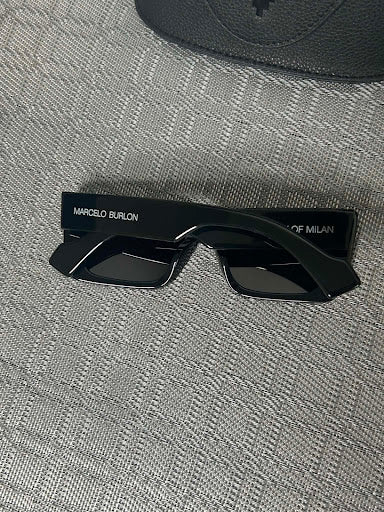 Marcelo Burlon County of Milan CERIO18 Okulary Przeciwsłoneczne Black