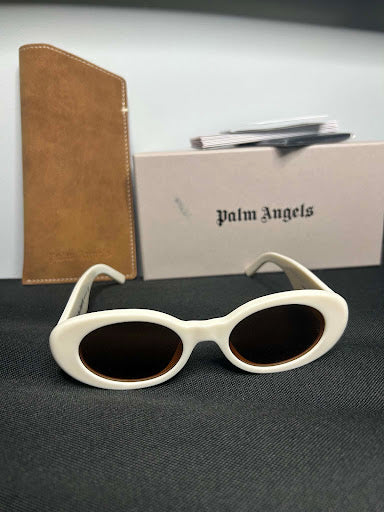 Palm Angels PERI004 Okulary Przeciwsłoneczne White