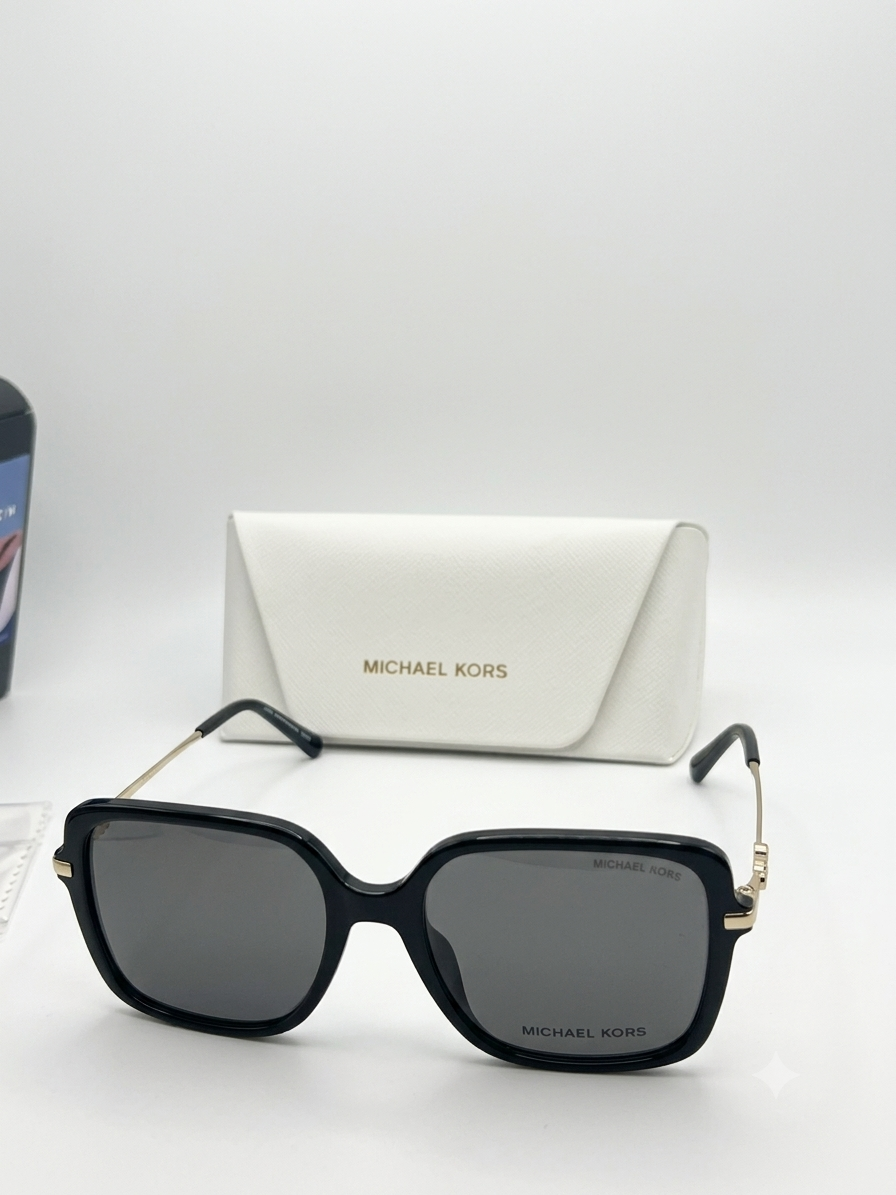 Okulary Michael Kors 3005 (53-17-140) – czarna kwadratowa oprawa