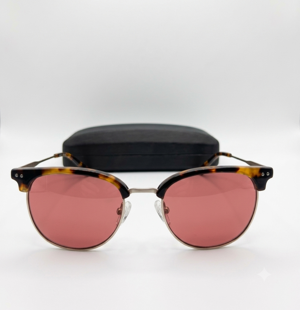 Mister Spex Adrien 2508 R22 Okulary Przeciwsłoneczne Havana