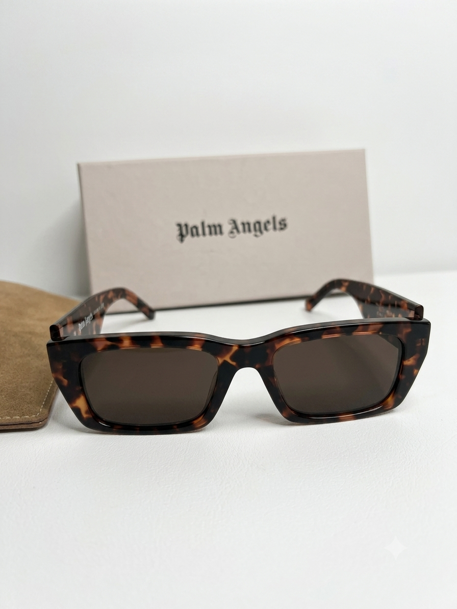 Palm Angels PERI006 Okulary Przeciwsłoneczne Pink Havana