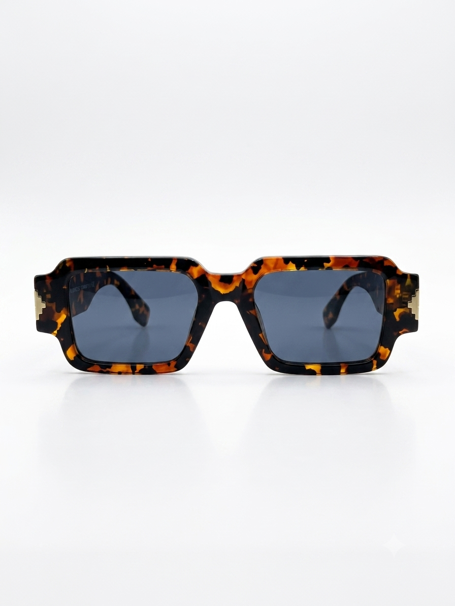 Marcelo Burlon County of Milan Okulary Przeciwsłoneczne Square Tortoise