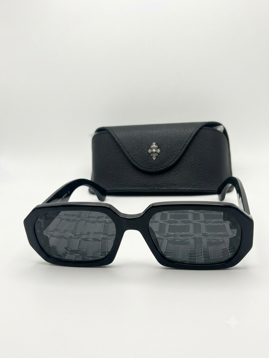 Marcelo Burlon County of Milan CERI017 – Okulary Przeciwsłoneczne Czarne (Made in Italy)