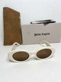 Palm Angels PERI004 Okulary Przeciwsłoneczne White