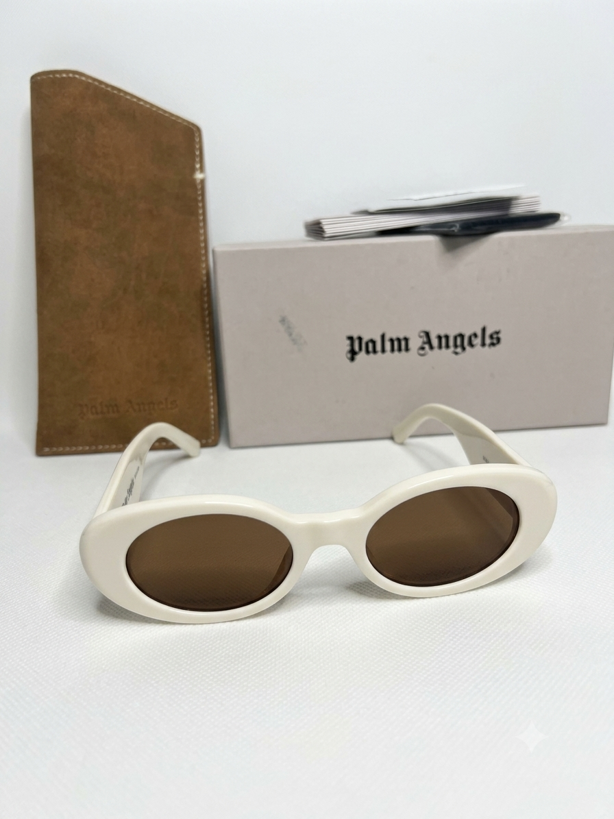Palm Angels PERI004 Okulary Przeciwsłoneczne White