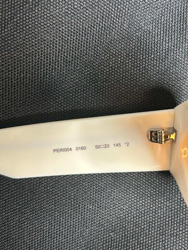 Palm Angels PERI004 Okulary Przeciwsłoneczne White