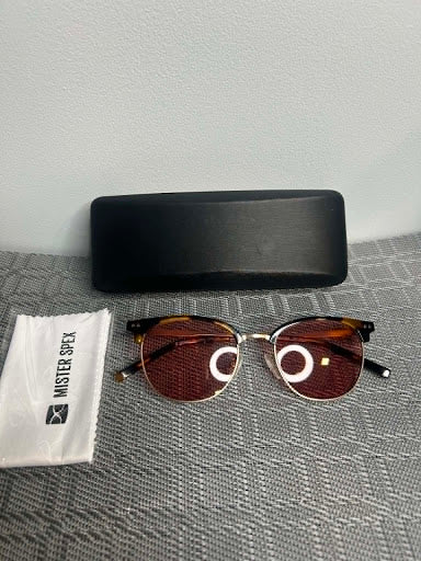 Mister Spex Adrien 2508 R22 Okulary Przeciwsłoneczne Havana