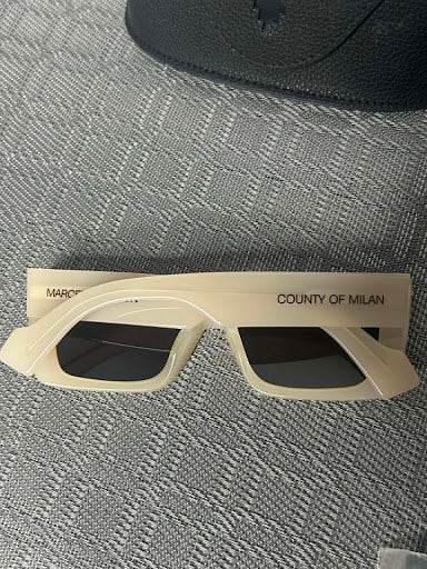 Marcelo Burlon County of Milan CERIO18 Okulary Przeciwsłoneczne White