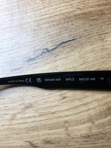 AMBUSH® MYLZ – Czarne Oversized Okulary Przeciwsłoneczne