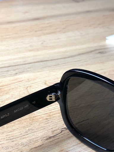 AMBUSH® MYLZ – Czarne Oversized Okulary Przeciwsłoneczne