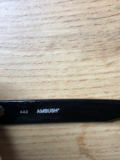 AMBUSH® MYLZ – Czarne Oversized Okulary Przeciwsłoneczne