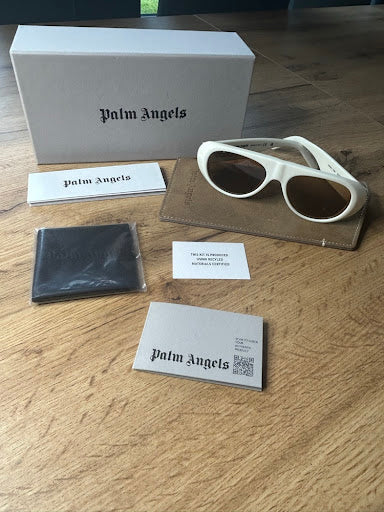 Palm Angels PERI011 Okulary Przeciwsłoneczne White
