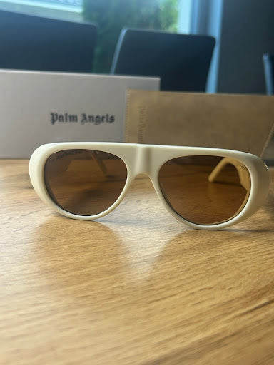 Palm Angels PERI011 Okulary Przeciwsłoneczne White
