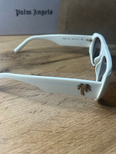 Palm Angels PERI011 Okulary Przeciwsłoneczne White
