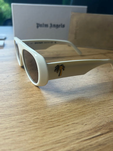 Palm Angels PERI011 Okulary Przeciwsłoneczne White