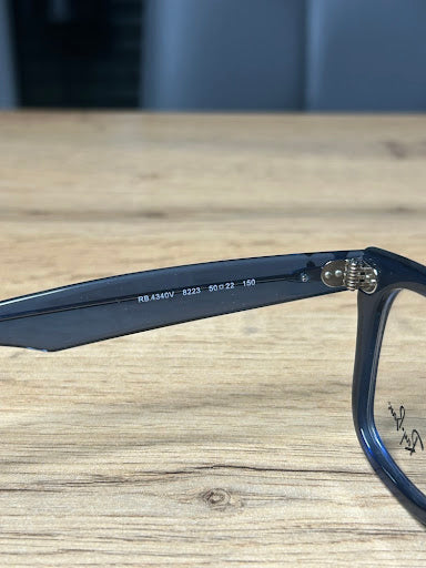 Okulary korekcyjne Ray-Ban Wayfarer RB4340V 8223 (50-22-150)
