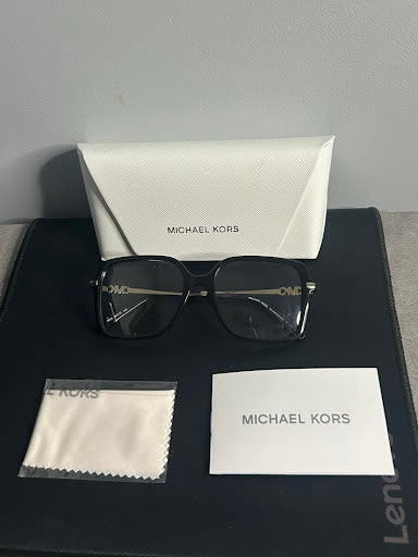 Okulary Michael Kors 3005 (53-17-140) – czarna kwadratowa oprawa