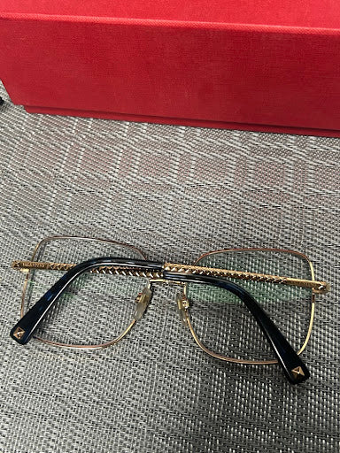 Okulary korekcyjne Valentino VA1024 3004 (54-16-140) – złota oprawa
