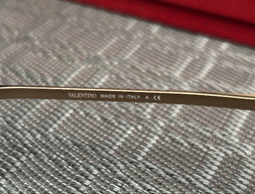 Okulary korekcyjne Valentino VA1024 3004 (54-16-140) – złota oprawa