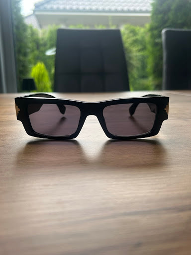 Marcelo Burlon County of Milan Okulary Przeciwsłoneczne Square Black