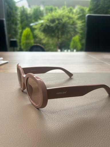 AMBUSH® KURT BBERI091 E102 Okulary Przeciwsłoneczne Nude