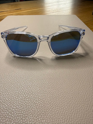 Oakley OO9018-0255 Okulary Przeciwsłoneczne Crystal Clear / Blue