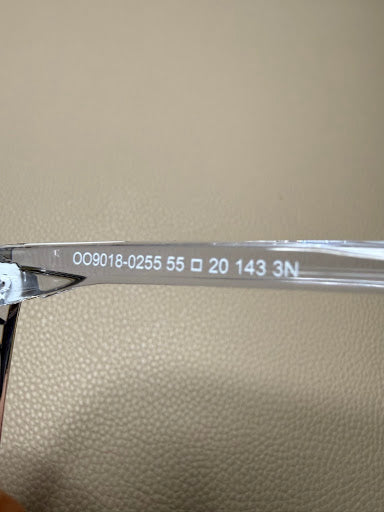 Oakley OO9018-0255 Okulary Przeciwsłoneczne Crystal Clear / Blue