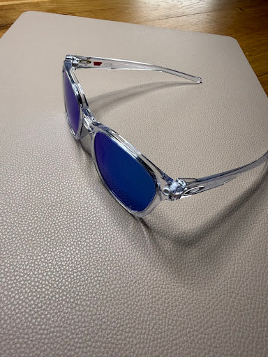 Oakley OO9018-0255 Okulary Przeciwsłoneczne Crystal Clear / Blue