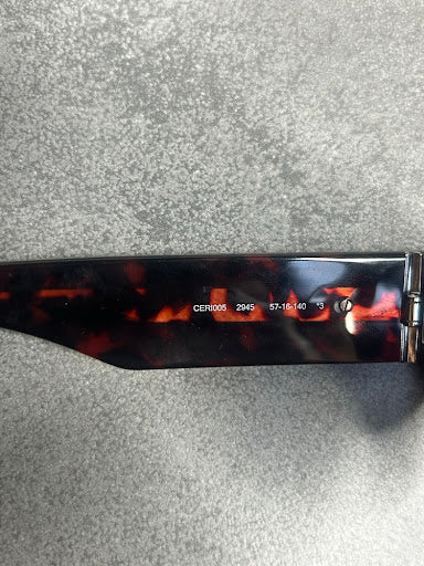 Marcelo Burlon County of Milan CERI005 2945 Okulary Przeciwsłoneczne Tortoise