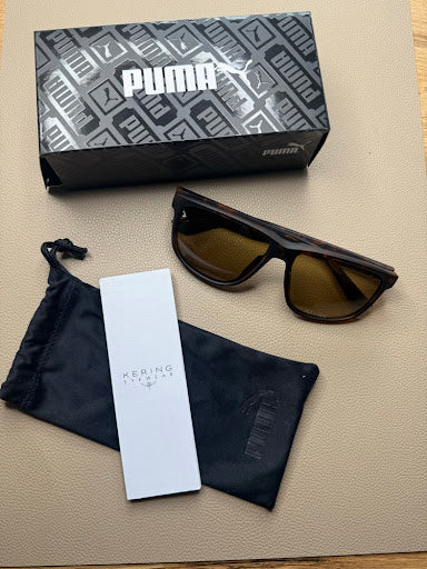 Puma – Okulary przeciwsłoneczne Wayfarer Tortoise