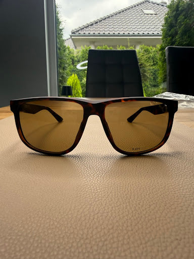 Puma – Okulary przeciwsłoneczne Wayfarer Tortoise