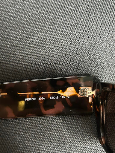 Palm Angels PERI006 okulary przeciwsłoneczne Pink Havana - widok z przodu