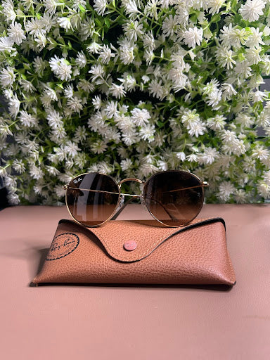 Ray-Ban Round Metal - silikonowe nosniki zbliżenie