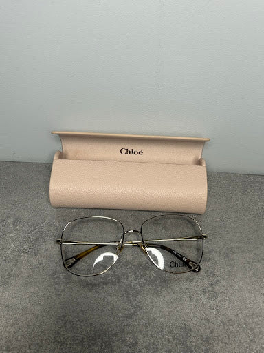 Chloé CH0020O – Złote Oprawki Optyczne Oversized