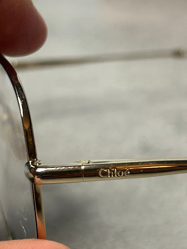 Chloé CH0020O – Złote Oprawki Optyczne Oversized