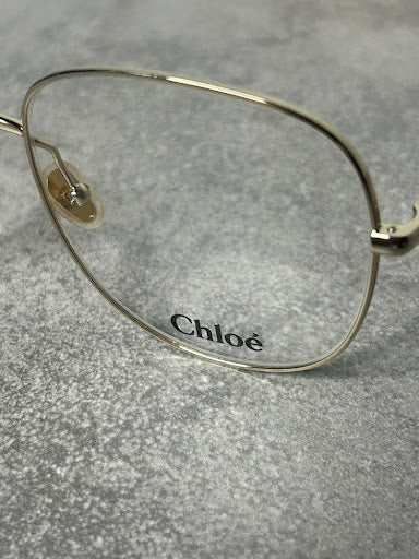 Chloé CH0020O – Złote Oprawki Optyczne Oversized