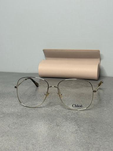 Chloé CH0020O – Złote Oprawki Optyczne Oversized